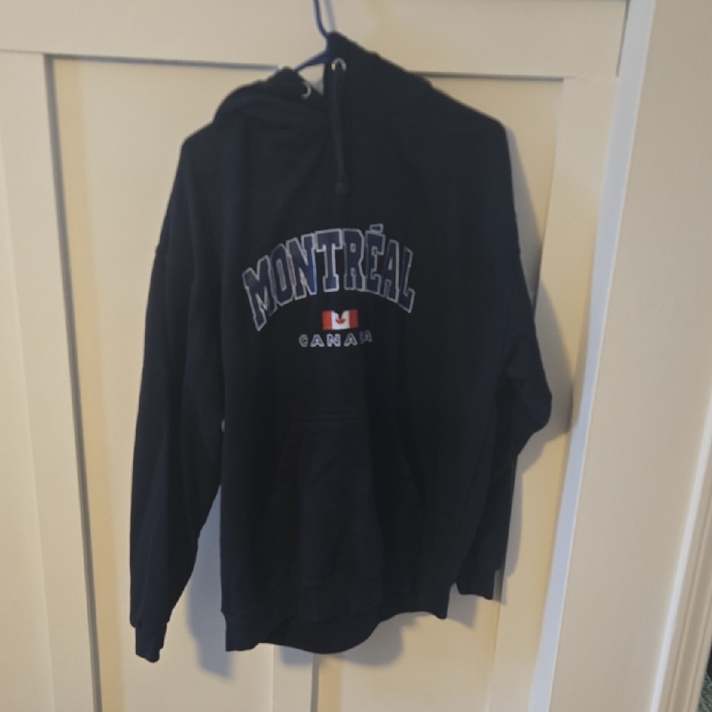 Black Montreal Canada Hoodie